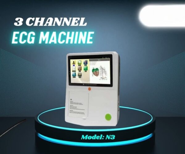 3 Channel ECG Machine